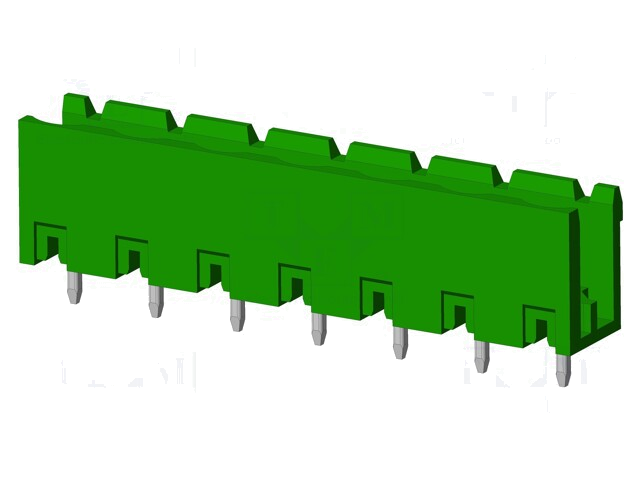 Connector: ontkoppelbare terminal strip; contact; mannelijk Connector: ontkoppelbare terminal strip; contact; mannelijk